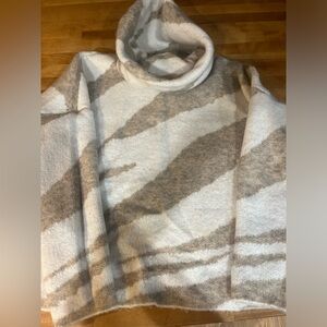 Ladies Warm cowl neck sweater size small